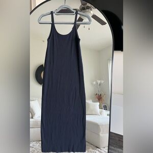 Vince long navy blue dress